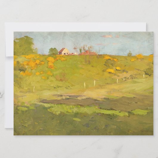 Landschap Frans (door Georg Pauli) Kaart (Voorkant)