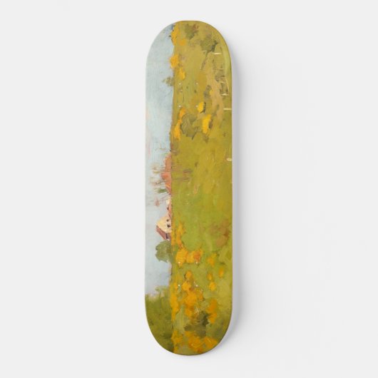 Landschap Frans (door Georg Pauli) Persoonlijk Skateboard (Voorkant)