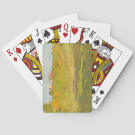 Landschap Frans (door Georg Pauli) Pokerkaarten