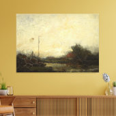 Landschap, Frans Helfferich, 1890 - 1920 Canvas Afdruk (Insitu (Woonkamer))