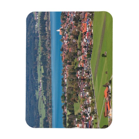 Landschap Fussen Town Magneet (Verticaal)