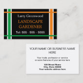 Landschap Gardener Visitekaartje (Voorkant / Achterkant)
