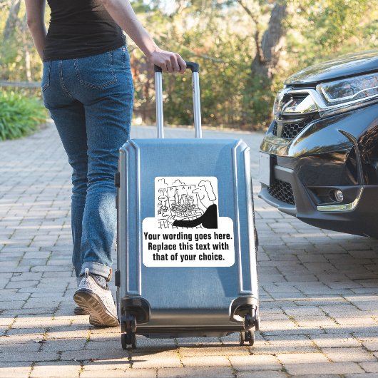 Landschap Gardening Promotie Sticker (Koffer Insitu)