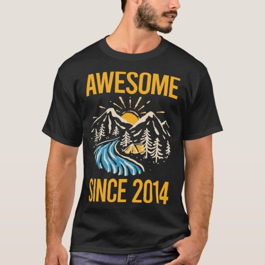 Landschap - Geweldig sinds 2014 T-shirt (Voorkant)