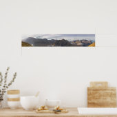 Landschap Glencoe Mountain Panorama Poster (Keuken)