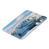 Landschap Godafoss Waterfall Magneet (Linkerzijde)