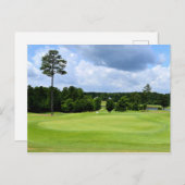 Landschap Golf Course Briefkaart (Voorkant / Achterkant)