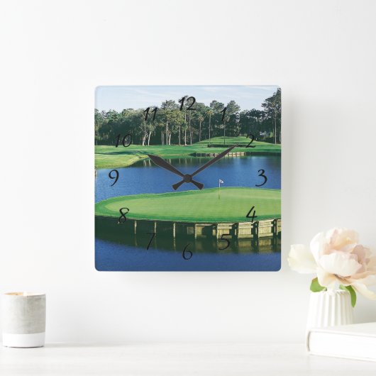 Landschap Golf Course Vierkante Klok (Huis)