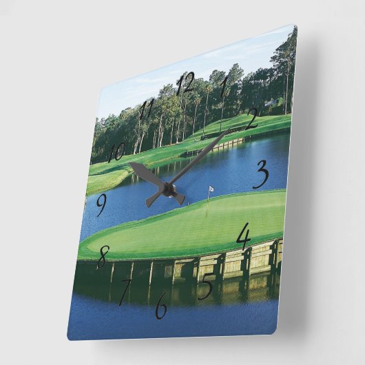 Landschap Golf Course Vierkante Klok (Hoek)
