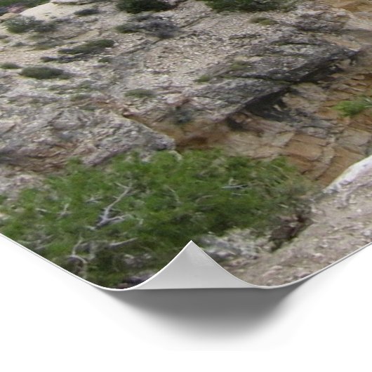 Landschap Grand Canyon Poster (Hoek)