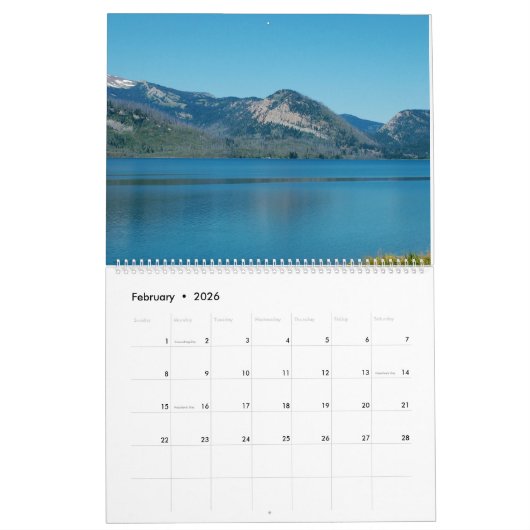 Landschap Grand Teton Kalender (Feb 2026)