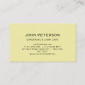 Landschap grasbloemen grasbloemen visitekaartje (Achterkant)