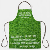 Landschap grass Texture Lawn Mower Maid Schort (Voorkant)