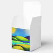 Landschap Green Hills Bedankdoosjes (Geopend)