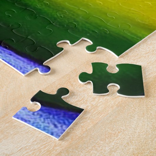 Landschap Green Hills Legpuzzel (Zijkant)