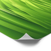 Landschap Green Hills Poster (Hoek)