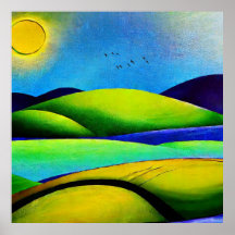 Landschap Green Hills