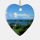 Landschap Grenada Keramisch Ornament (Rechts)