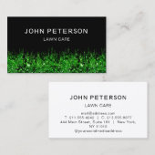 Landschap Groene gras met grassen Visitekaartje (Voorkant / Achterkant)