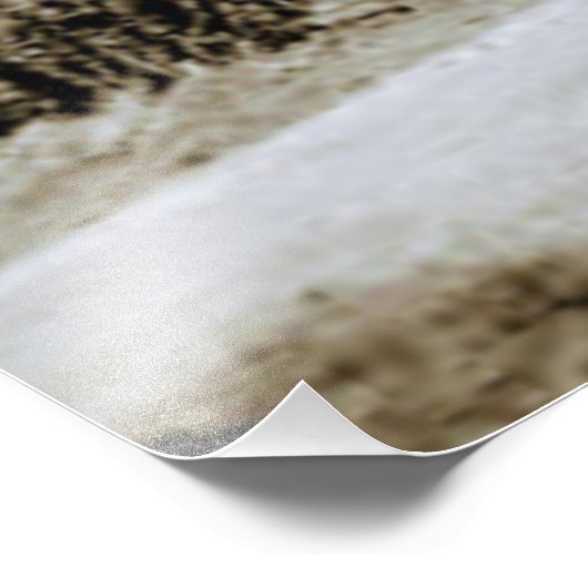  landschap groot foto afdruk (Hoek)