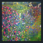 Landschap Gustav Klimt Foto Afdruk<br><div class="desc">Foto van Gustav Klimt's olieverf Italiaans tuinlandschap (1913). Een prachtige tuin van kleurrijke bloemen: rood,  wit,  roze,  paars. Een groot geschenk voor fans van Art Nouveau en Oostenrijkse kunst.</div>