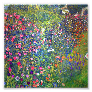 Landschap Gustav Klimt Foto Afdruk