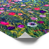 Landschap Gustav Klimt Poster (Hoek)