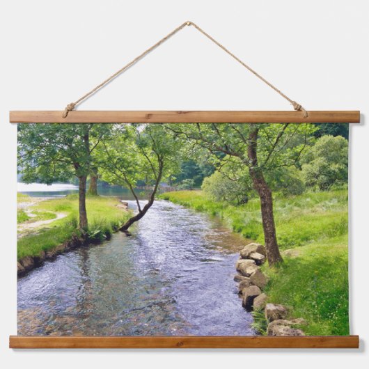 landschap hangend wandkleed (Voorkant)