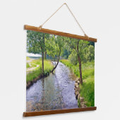 landschap hangend wandkleed (Gebogen)