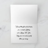 Landschap Happy Feestdagen Kaart (Binnen)