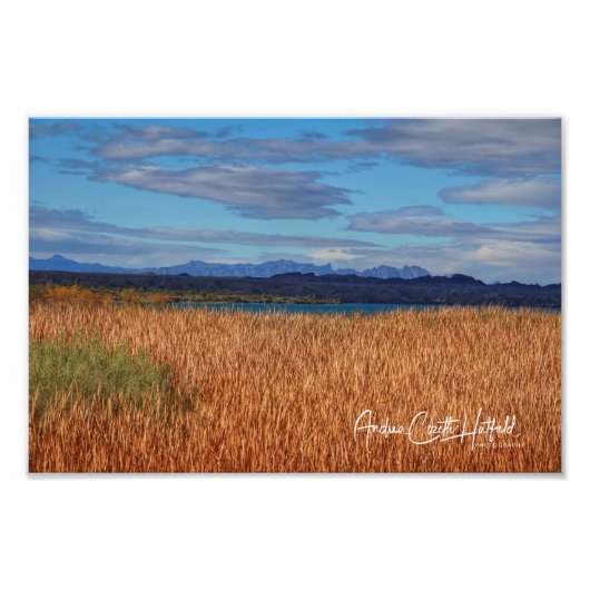 Landschap Havasu Foto Afdruk (Voorkant)