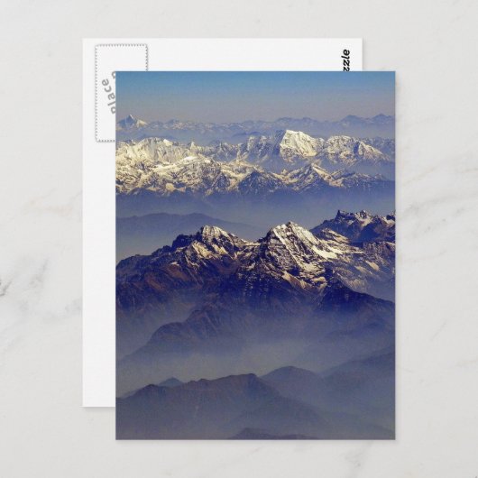 Landschap Himalaya Briefkaart (Voorkant / Achterkant)