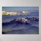 Landschap Himalaya Poster (Voorkant)