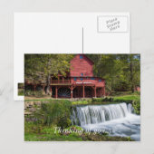 Landschap Hodgson Mill Briefkaart (Voorkant / Achterkant)