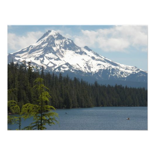 Landschap Hood Mountain Foto Afdruk (Voorkant)