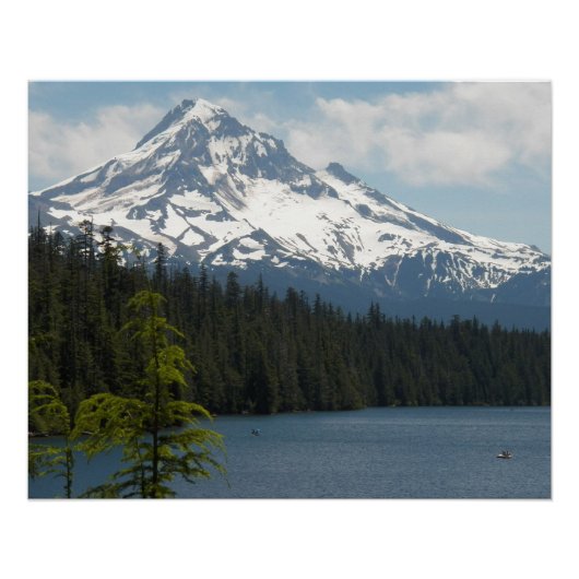 Landschap Hood Mountain Perfect Poster (Voorkant)