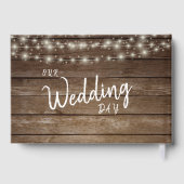 Landschap Houtsvat met zonnebloemen Gastenboek (Achterkant)