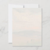 Landschap Hudson Valley Notitiekaartje (Achterkant)