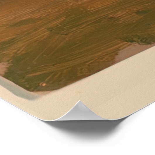 Landschap Hudson Valley Poster (Hoek)