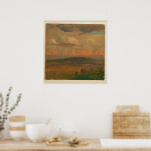 Landschap Hudson Valley Poster (Keuken)