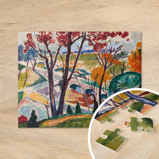 Landschap, Huntingdon Valley | Henry Lyman Saen Legpuzzel