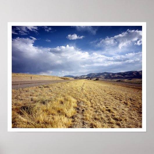 Landschap Idaho Mountain Poster (Voorkant)