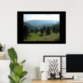 Landschap Idaho Mountain Poster (Thuiskantoor)