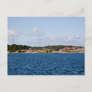 Landschap Idyllic kust Briefkaart