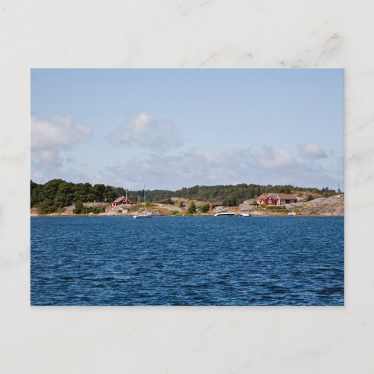 Landschap Idyllic kust Briefkaart (Voorkant)