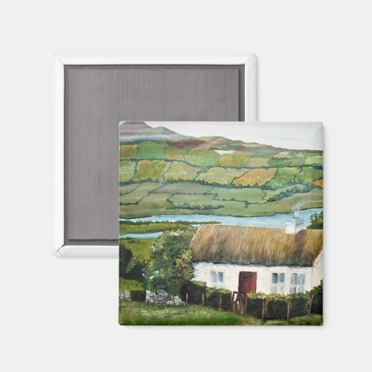 Landschap Iers Magnet Ierland (Voorkant / Achterkant)