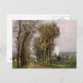 Landschap Ile de France, c.1878 Briefkaart (Voorkant / Achterkant)