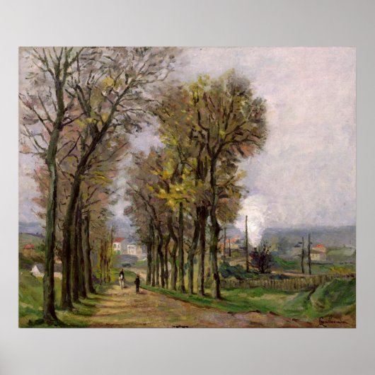 Landschap Ile de France, c.1878 Poster (Voorkant)
