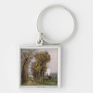 Landschap Ile de France, c.1878 Sleutelhanger