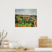 Landschap Ile de France, fijne kunst, Poster (Keuken)